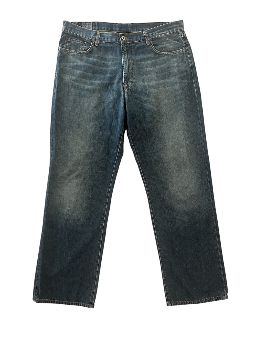 Vintage Lucky Brand Mens 38 Bootleg Jeans 100% Cotton Made in USA Gene Montesano